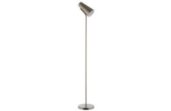 Habitat Rafi Brushed Steel Floor Lamp.